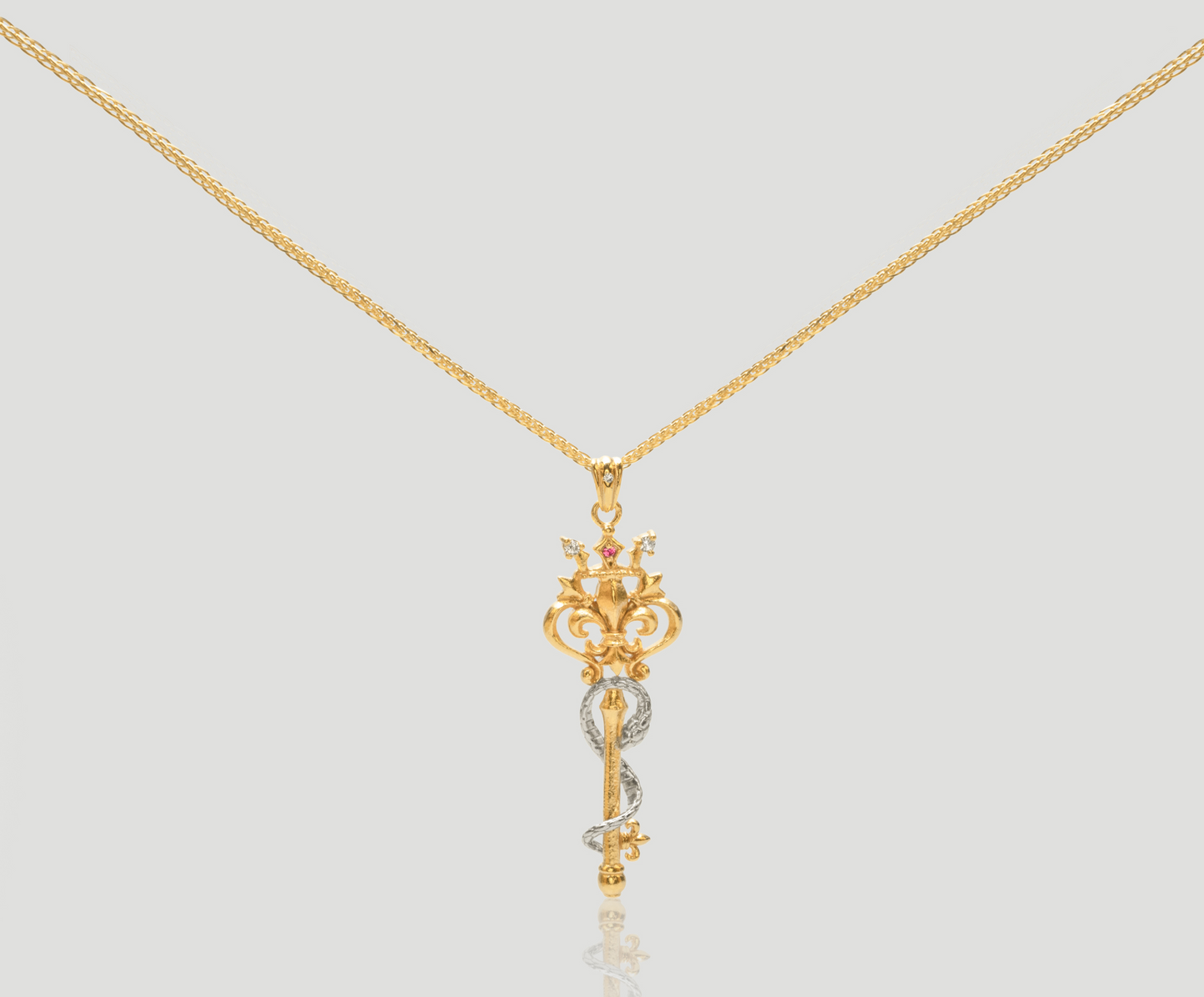 Key Gold Necklace | Celere Jewelry