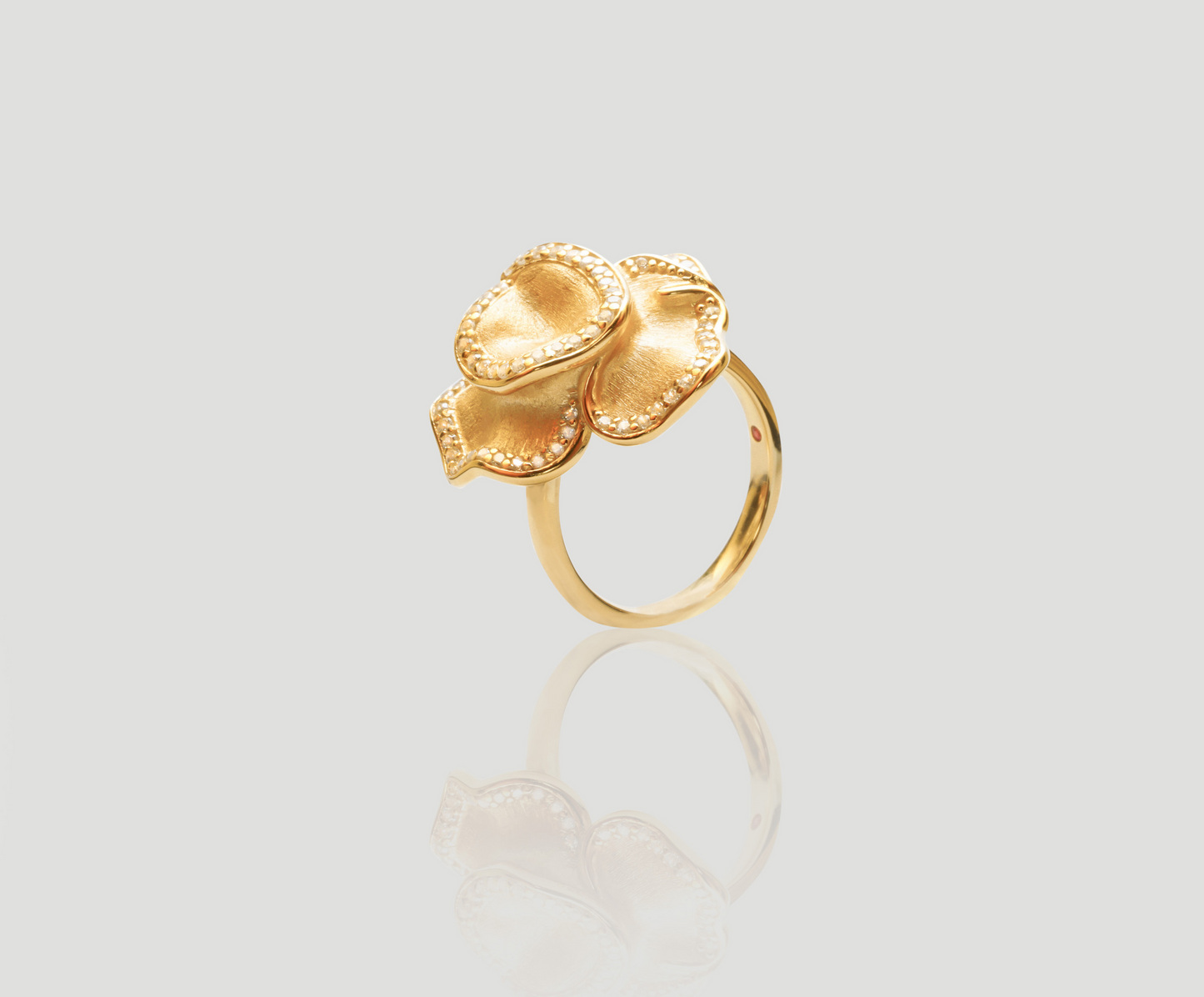 Leaf Gold Ring | Celere Jewelry