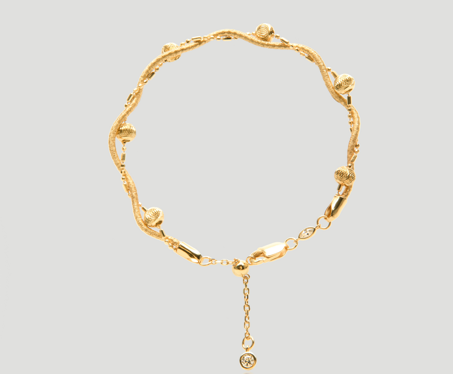 Twisted Gold Bracelet | Celere Jewelry