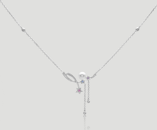 Cosmic Stardust Ombré Necklace | Celere