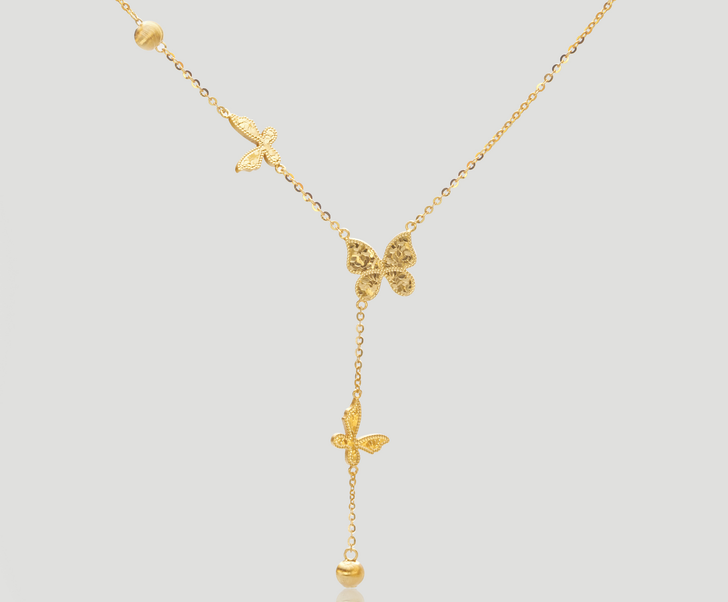 Butterfly Gold Necklace | Celere Jewelry