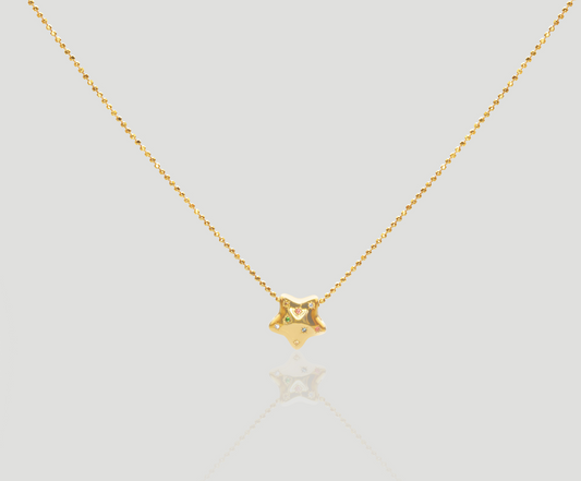 Minimal Star Gold Necklace | Celere Jewelry